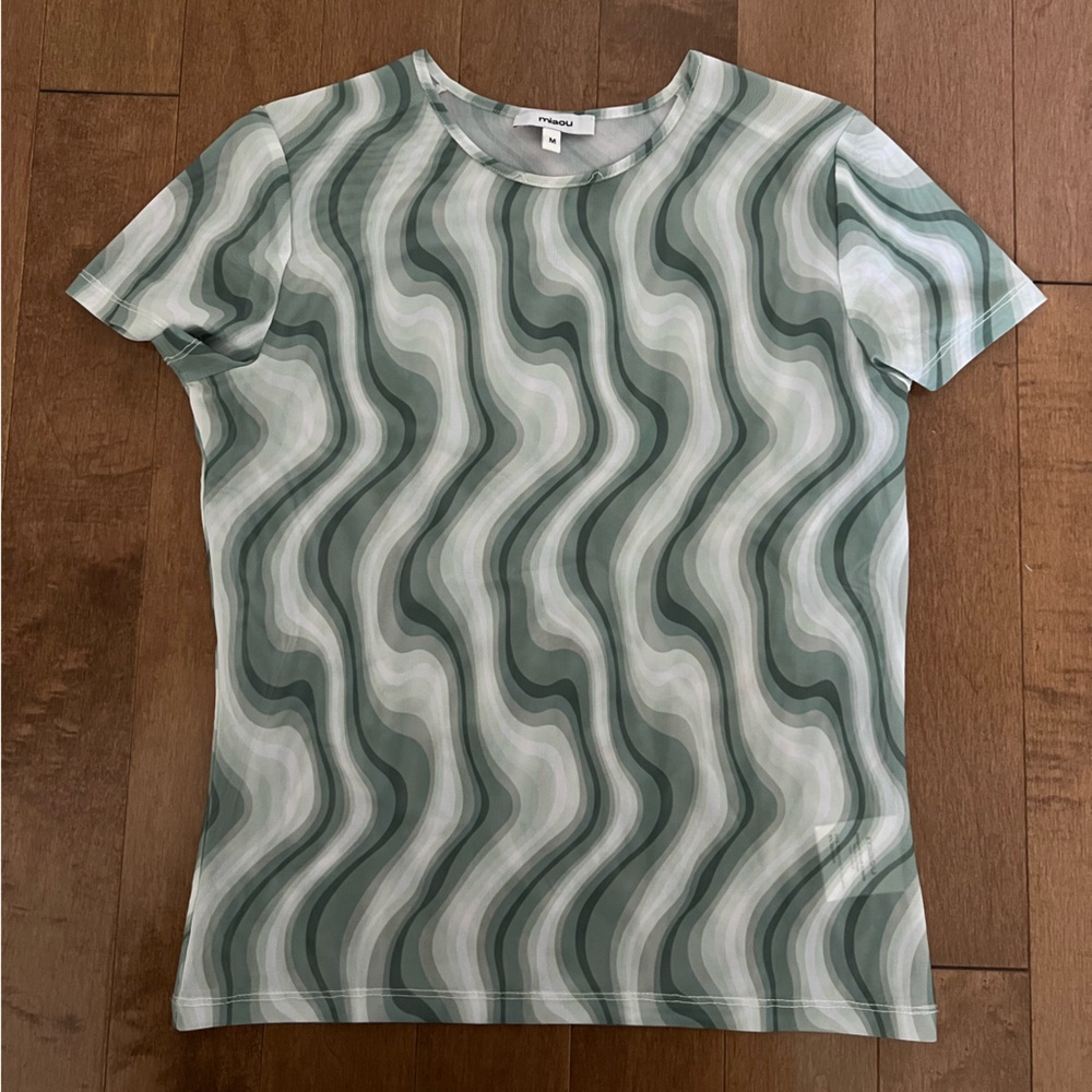 Miaou mesh tshirt